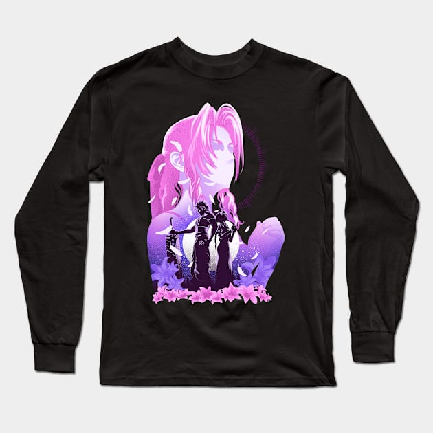 Love of Aerith Long Sleeve T-Shirt by plonkbeast